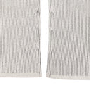 CREAM PLAITED PANTS