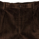 BROWN CORDUROY SUIT TROUSERS