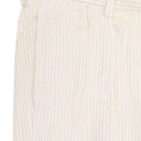 CREAM CORDUROY SUIT TROUSERS