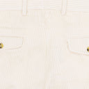 CREAM CORDUROY SUIT TROUSERS