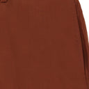 BROWN SARTORIAL FRONT PLEAT TROUSERS