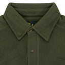 GREEN FLEECE BUTTON-DOWN SHIRT