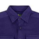 PURPLE FLEECE BUTTON-DOWN SHIRT
