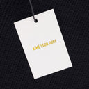 NAVY BUTTON TURTLENECK SWEATER