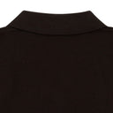 BROWN FULL BUTTON POLO CARDIGAN