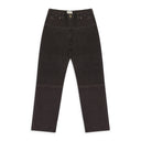 MAROON SUEDE WESTERN PANTS