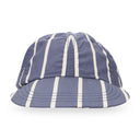NAVY/WHITE STRIPED CRUSHER HAT
