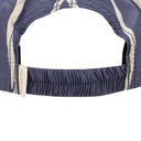 NAVY/WHITE STRIPED CRUSHER HAT