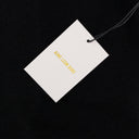 BLACK BOILED WOOL TURTLENECK SWEATER