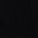 BLACK BOILED WOOL TURTLENECK SWEATER