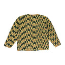 CAMO DOUBLE BREASTED HAND KNIT CARDIGAN