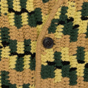 CAMO DOUBLE BREASTED HAND KNIT CARDIGAN