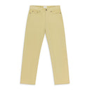 CREAM MICRO CORD RELAXED-FIT JEANS