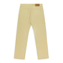 CREAM MICRO CORD RELAXED-FIT JEANS