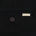 BLACK STRAIGHT FIT CHINO PANTS