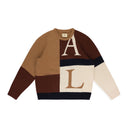 MULTI FRANCK PELLEGRINO COLORBLOCK SWEATER