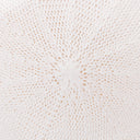 WHITE BASKETWEAVE BERET