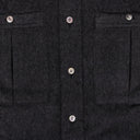DARK GRAY CASHMERE FIELD SHIRT