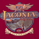 RED 77TH ANNUAL LACONIA RALLY T-SHIRT