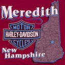 RED 77TH ANNUAL LACONIA RALLY T-SHIRT