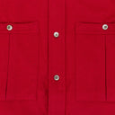RED CASHMERE FIELD SHIRT