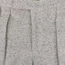GRAY DONEGAL SUIT TROUSERS