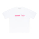 WHITE/PINK BOOBY TRAP T-SHIRT