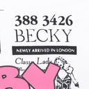 WHITE/PINK BOOBY TRAP T-SHIRT
