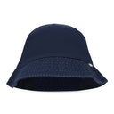 NAVY WASHED CHINO BUCKET HAT
