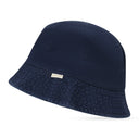 NAVY WASHED CHINO BUCKET HAT