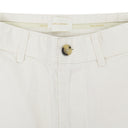 WHITE STRAIGHT FIT CHINO PANTS