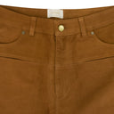 BROWN SUEDE WESTERN PANTS