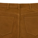 BROWN SUEDE WESTERN PANTS