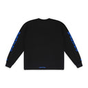 BLACK/BLUE LONG SLEEVE T-SHIRT