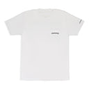 WHITE LOGO ON SHIRT POCKET T-SHIRT