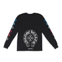 BLACK POCKET LOGO LONG SLEEVE T-SHIRT