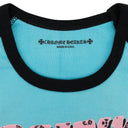 BLUE/BLACK DEADLY DOLL T-SHIRT