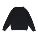 BLACK LOOSE THREADS CREWNECK