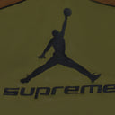 GREEN/BROWN JORDAN ZIP UP TRACK JACKET