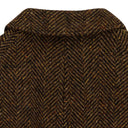 BROWN WOOL TOPCOAT