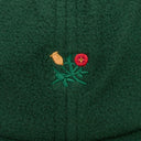 GREEN FLEECE CREST HAT