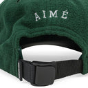 GREEN FLEECE CREST HAT