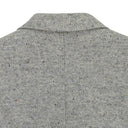 GRAY DONEGAL DOUBLE BREASTED WOOL SUIT