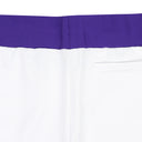 WHITE/PURPLE BAGITOL TRACK PANTS