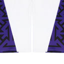 WHITE/PURPLE BAGITOL TRACK PANTS