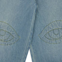 BLUE EYE PAD STRAIGHT-FIT JEANS