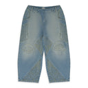BLUE MOTO STRAIGHT-FIT JEANS
