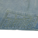 BLUE MOTO STRAIGHT-FIT JEANS