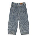 BLUE ALL SEEING STRAIGHT-FIT JEANS