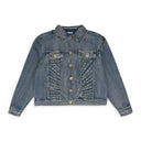 BLUE ALL SEEING DENIM JACKET